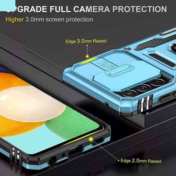 Ударопрочный чехол Camshield Army Ring для Samsung Galaxy A13 4G / A04s Херсон