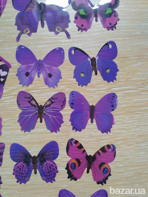 Бабочки №1 декор на холодильник Бориспіль - зображення 7