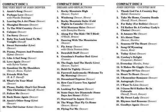 CD John Denver - Country Classics ( 3CD Вінниця