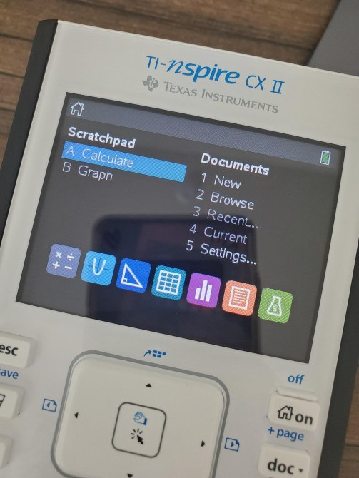 Графический калькулятор TI-Nspire CX II в идеальном состоянии и заряжен на удачу Київ - зображення 1