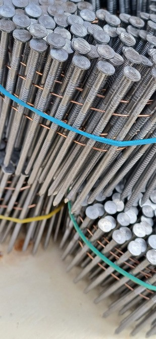 Цвях барабанний CNW кільцевий 2,5/60 мм (9000) Киев - изображение 1