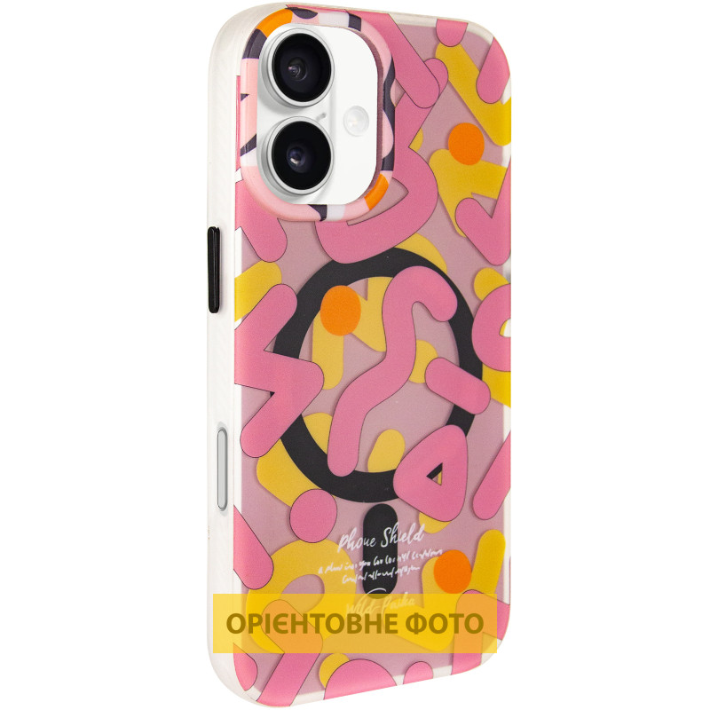 TPU чехол Pastel Chaos with Magnetic Fit для Apple iPhone 16 (6.1") Херсон - зображення 2