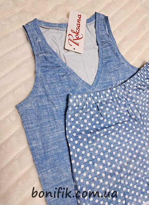 Женский комплект пижамы "Dominica" (арт. 1027) Кривой Рог - изображение 4