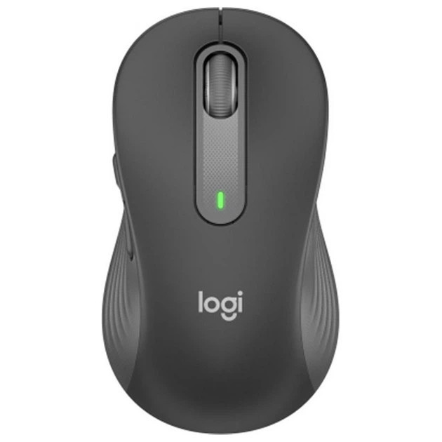 Мышь компьютерная безпроводная Logitech Signature M650 L Wireless Mouse for Business Graphite L910-0 Київ - зображення 1