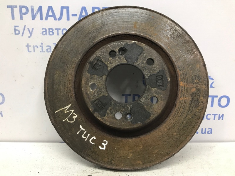 Диск тормозной передний Hyundai Tucson TL 1.7 DIESEL D4FD 2015 (б/у) Киев - изображение 1