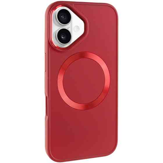 TPU чехол Bonbon Metal Style with MagSafe для Apple iPhone 16 (6.1") Херсон