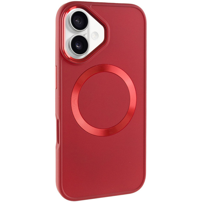 TPU чехол Bonbon Metal Style with MagSafe для Apple iPhone 16 (6.1") Херсон - зображення 6