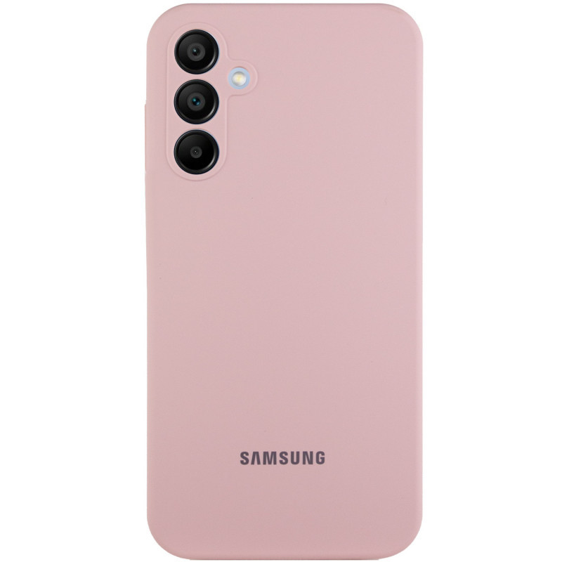Чехол Silicone Cover Lakshmi Full Camera (AAA) with Logo для Samsung Galaxy S24 Херсон - зображення 1