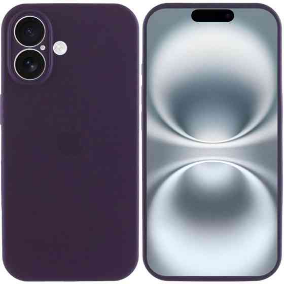Чехол Silicone Case Full Camera Protective (AA) для Apple iPhone 16 Plus (6.7") Херсон