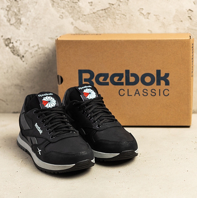 Мужские кожаные кроссовки Royal classic grey Київ - зображення 7