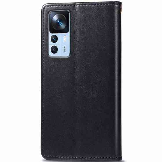 Кожаный чехол-книжка GETMAN Gallant (PU) для Xiaomi 12T / 12T Pro Херсон