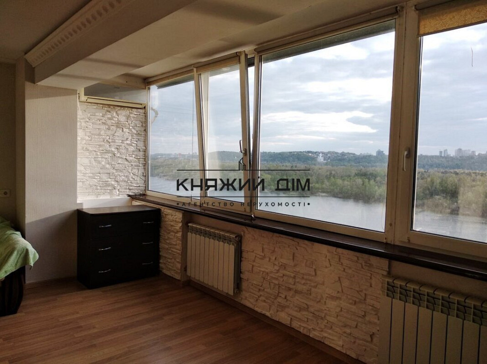 1 кімн квартира панорамний вигляд на р. Дніпро, Правий Берег, Батьківщина Мати № 21146857 Киев - изображение 1