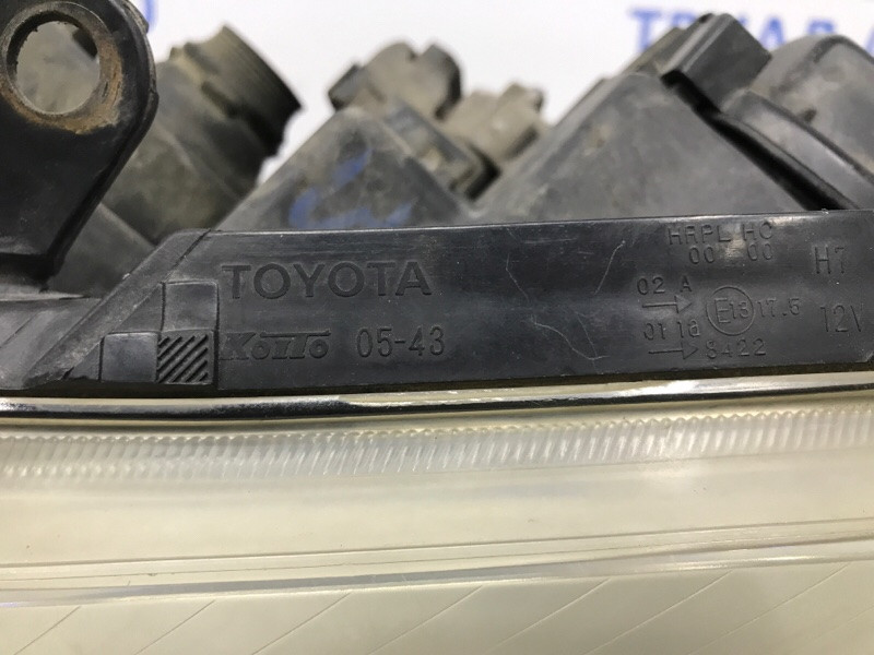 Фара левая галоген Toyota Avensis T25 1.8 БЕНЗИН 1ZZFE 2002 (б/у) Київ - зображення 9