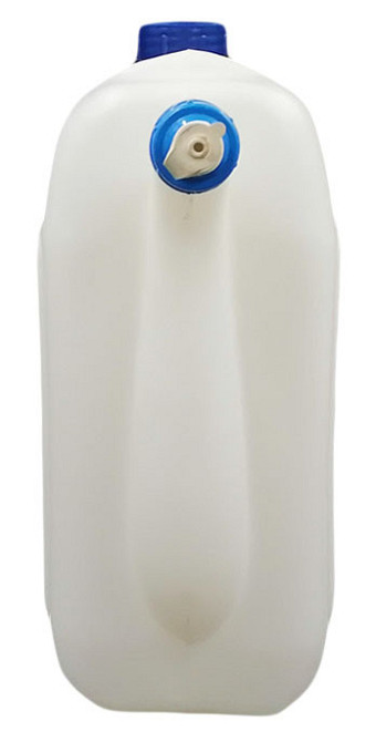 Канистра с носиком 10 литров, пластиковая Киев - изображение 4
