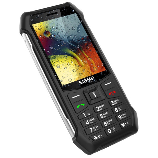 Телефон Sigma mobile X-Style 323 Rain Black Харків - зображення 5