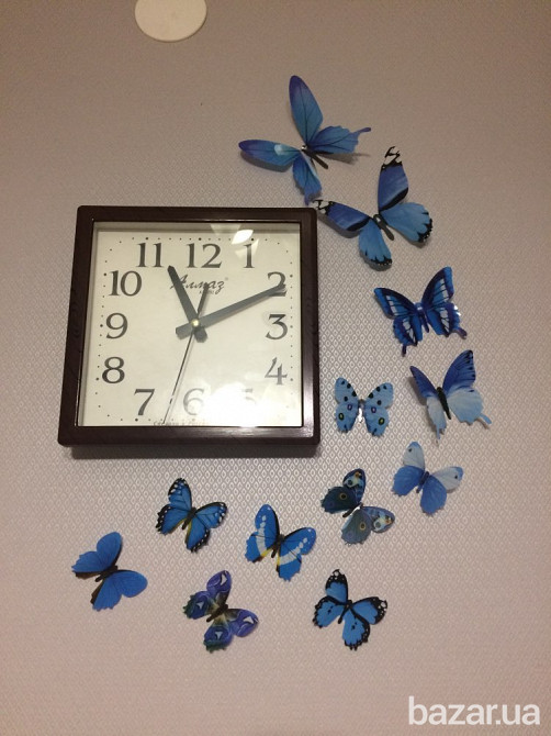Бабочки 12 шт декор на холодильник Бориспіль - зображення 5
