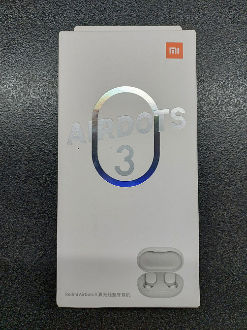 Навушники Xiaomi Redmi AirDots 3 White Bluetooth — оригінал, нові Київ - зображення 1