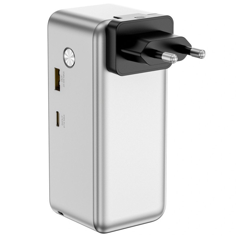 Портативное ЗУ Power Bank WIWU PM501 Power Mega PD67W with cable 15000 mAh Херсон - зображення 6