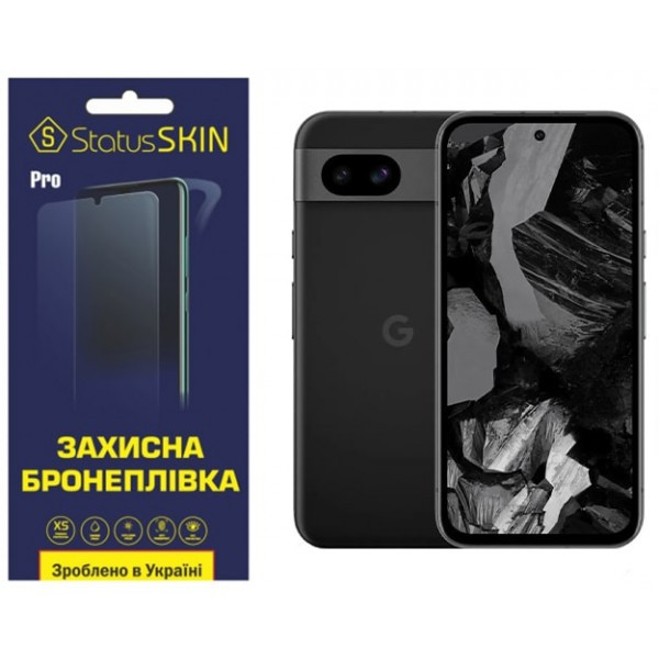 Поліуретанова плівка StatusSKIN Pro для Google Pixel 8a Глянцева (Код товару:37316) Харків - зображення 1