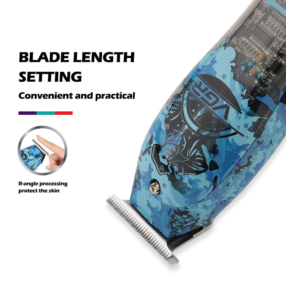 Триммер VGR V-923 5 Вт синий Київ - зображення 4