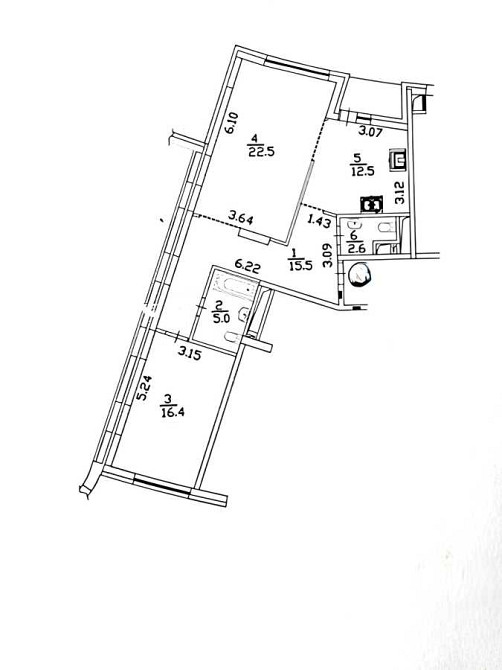 продажа 2-к квартира Киев, Оболонский, 175000 $ Київ - зображення 11