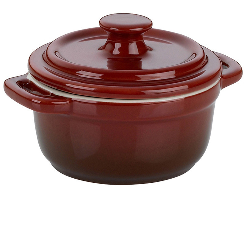 Форма для запікання кругла Kela Malin 11865 10х8 см бордова Київ - зображення 1