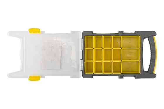 Органайзер MASTERTOOL с ручкой 8.5" 210х338х62 мм 15 секций 79-2085 Харьков