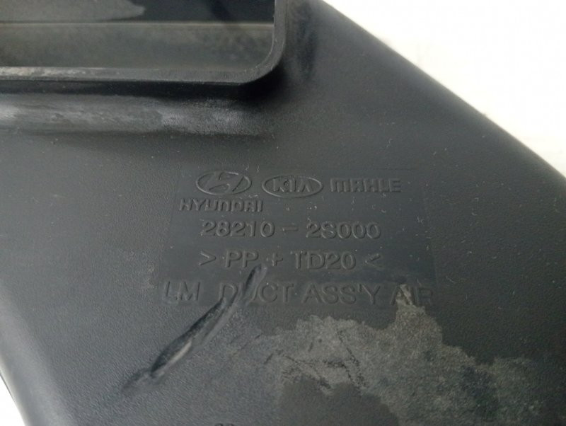 Воздухозаборник Kia Sportage SL 1.7 DIESEL D4FD 2010 (б/у) Київ - зображення 4