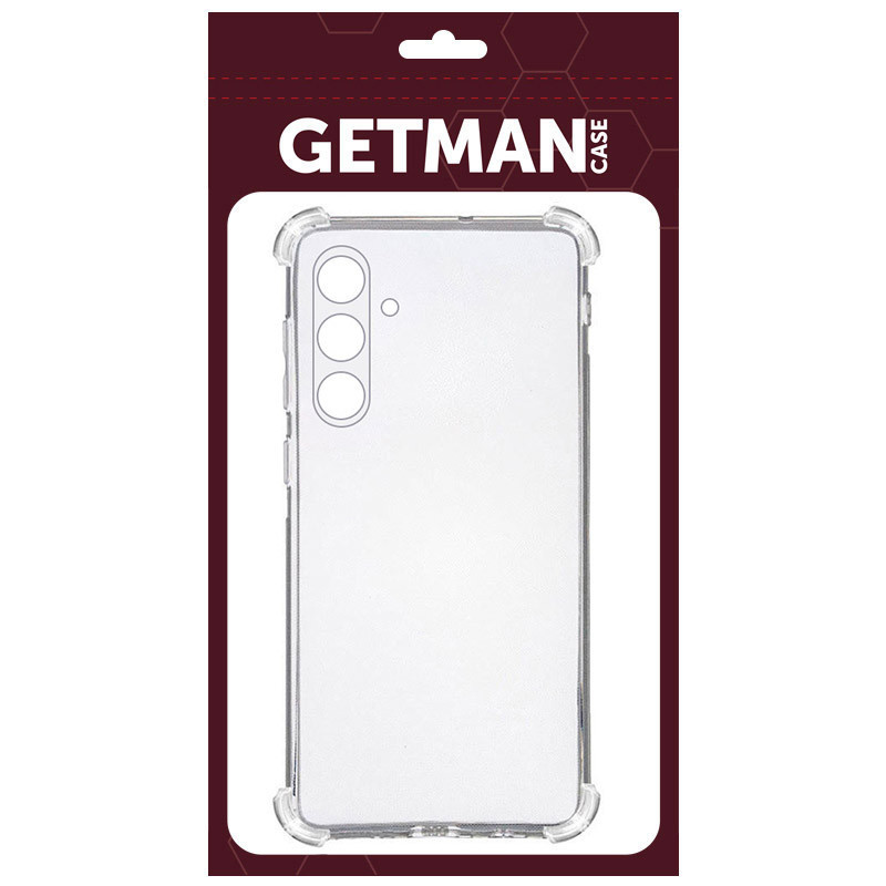TPU чехол GETMAN Ease logo усиленные углы Full Camera для Samsung Galaxy S25 Херсон - зображення 3