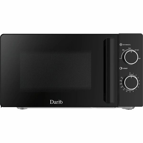 Микроволновая печь Dario DMW-7209 700 Вт 20 л черная Київ - зображення 2