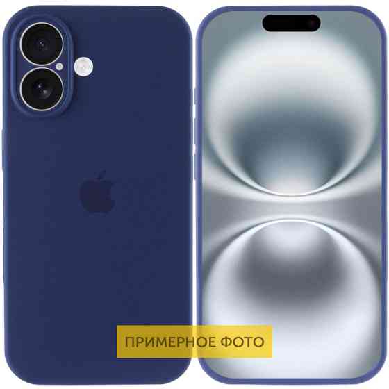 Чехол Silicone Case Full Camera Protective (AA) для Apple iPhone 16 Plus (6.7") Херсон