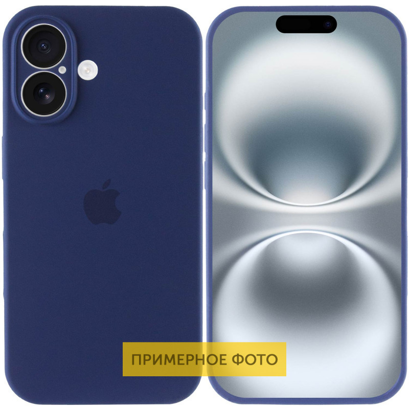 Чехол Silicone Case Full Camera Protective (AA) для Apple iPhone 16 Plus (6.7") Херсон - изображение 3