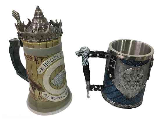 Подарочный набор Кухоль Игра Престолов Дом Старков и Король (код 00549) Киев