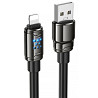 Дата кабель Hoco U143 Joy USB to Lightning 2.4A (1.2m) Херсон