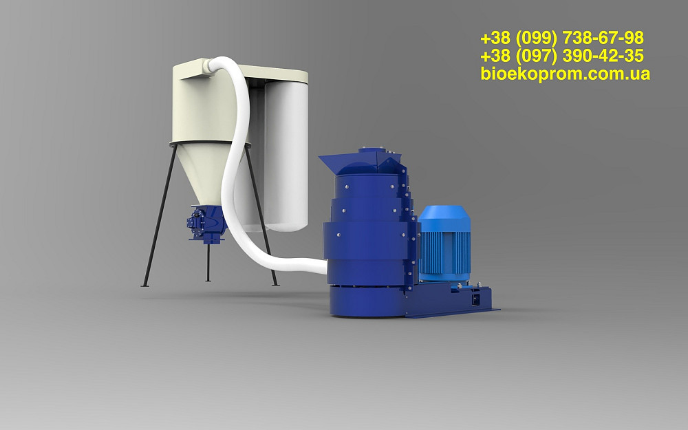 Роторно-вихровий млин для тонкого помелу 30кВт, до 5 т.год. Полтава - изображение 4