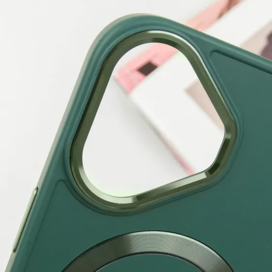 TPU чехол Bonbon Metal Style with MagSafe для Apple iPhone 16 Plus (6.7") Херсон