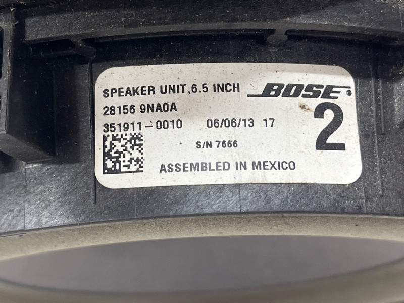 Динамик двери Infiniti QX60 2013-2021 281569NA0A (Арт. 76246) Київ - зображення 4