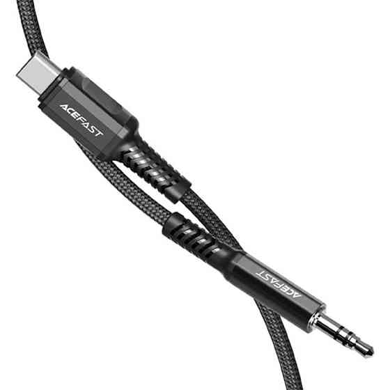 Аудио кабель Aux Acefast C1-08 (Type-C to AUX 3.5mm) (1m) Херсон