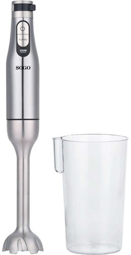 Блендер погружной SOGO SS-14485 1200 Вт серебристый Київ - зображення 1