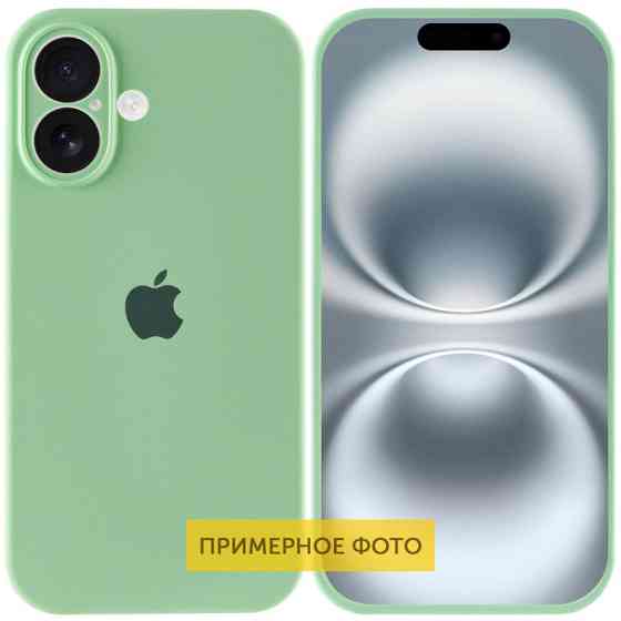 Чехол Silicone Case Full Camera Protective (AA) для Apple iPhone 16 (6.1") Херсон