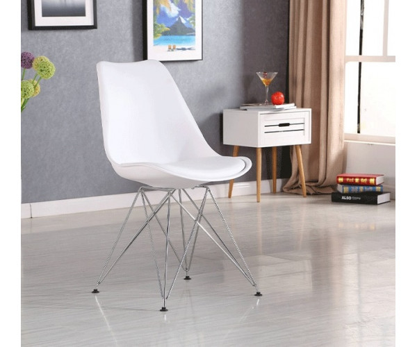 Стілець Тауер С пластиковий білий Дніпро - зображення 5