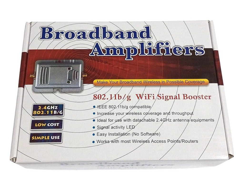 Усилитель сигнала Wi-Fi (бустер) репитер 2,4 ГГц 1W с внешней круговой антенной и аксессуарами Днепр - изображение 11