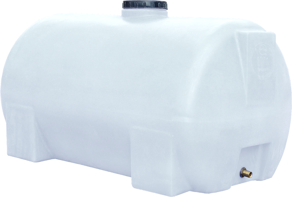 Емкость 200 л горизонтальная ГО ПБ белая Київ - зображення 1