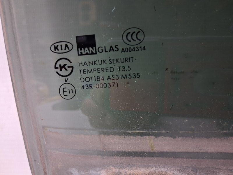 Стекло двери заднее правое Kia Sorento BL 2.5 DIESEL D4CB 2002 (б/у) Киев - изображение 3