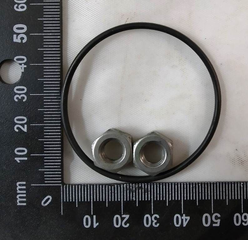Сервисный комплект (уплотнительное кольцо, 2 гайки) главного тормозного цилиндра Tesla model 3 10446 Киев - изображение 1