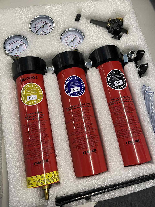 Блок для подготовки воздуха профессиональный (3 ступени) ITALCO AC6003 Харків - зображення 4