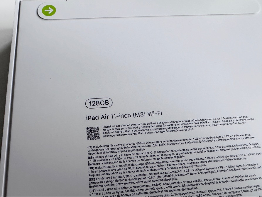 Новий. Apple iPad Air 11 2025 M3 Wi-Fi 128GB Starlight (MC9Y4) A3266 Київ - зображення 2