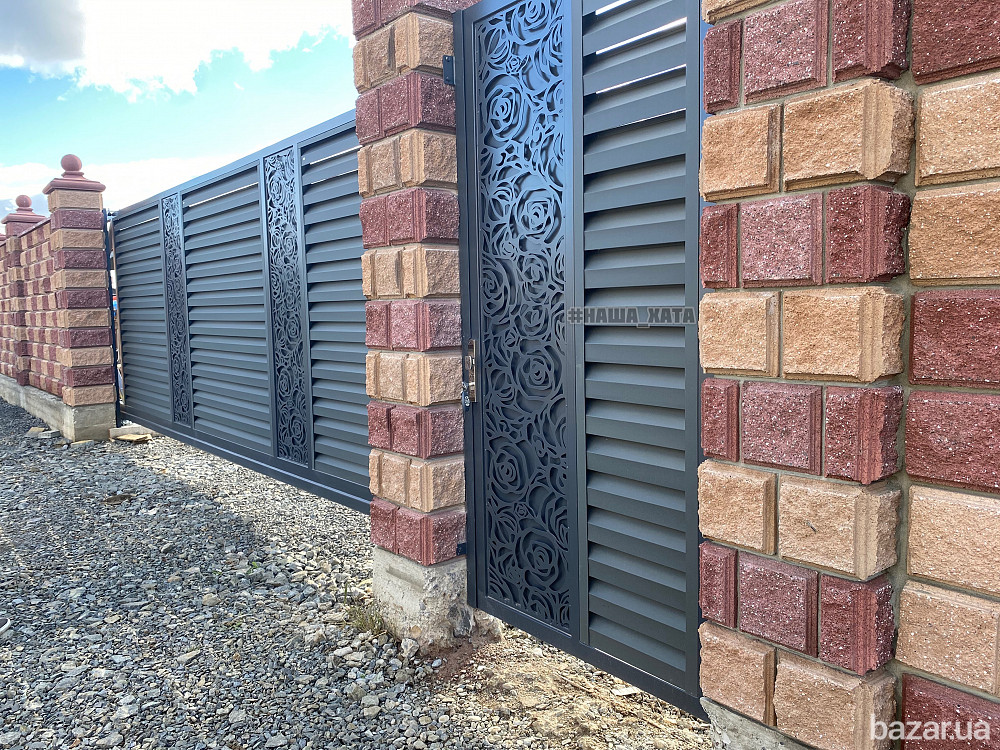 Ворота та паркан "під ключ" Тячів Тячев - изображение 2