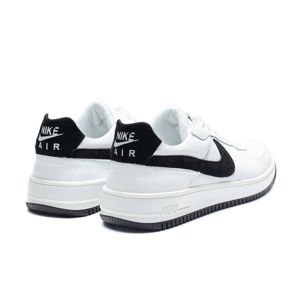Мужские кожаные кроссовки Air Max White Киев - изображение 4