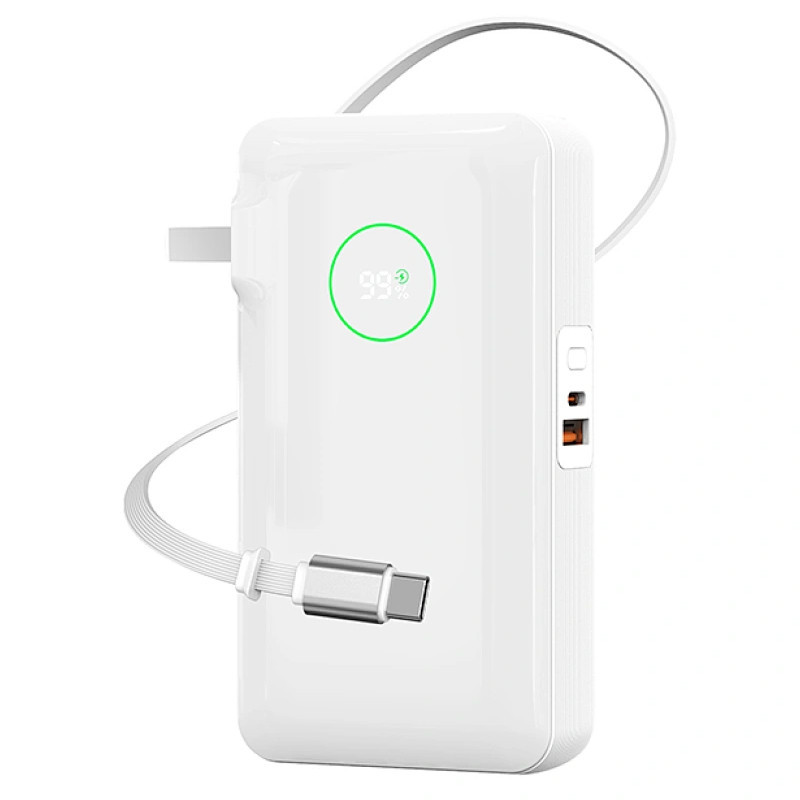 Портативное ЗУ Power Bank WIWU Wi-P049 22.5W+PD35W with cable 10000 mAh Херсон - зображення 1